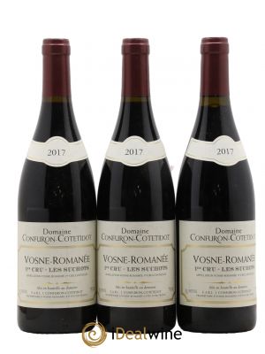 Vosne-Romanée 1er Cru Les Suchots Confuron-Cotetidot  2017 - Lot de 3 Bouteilles