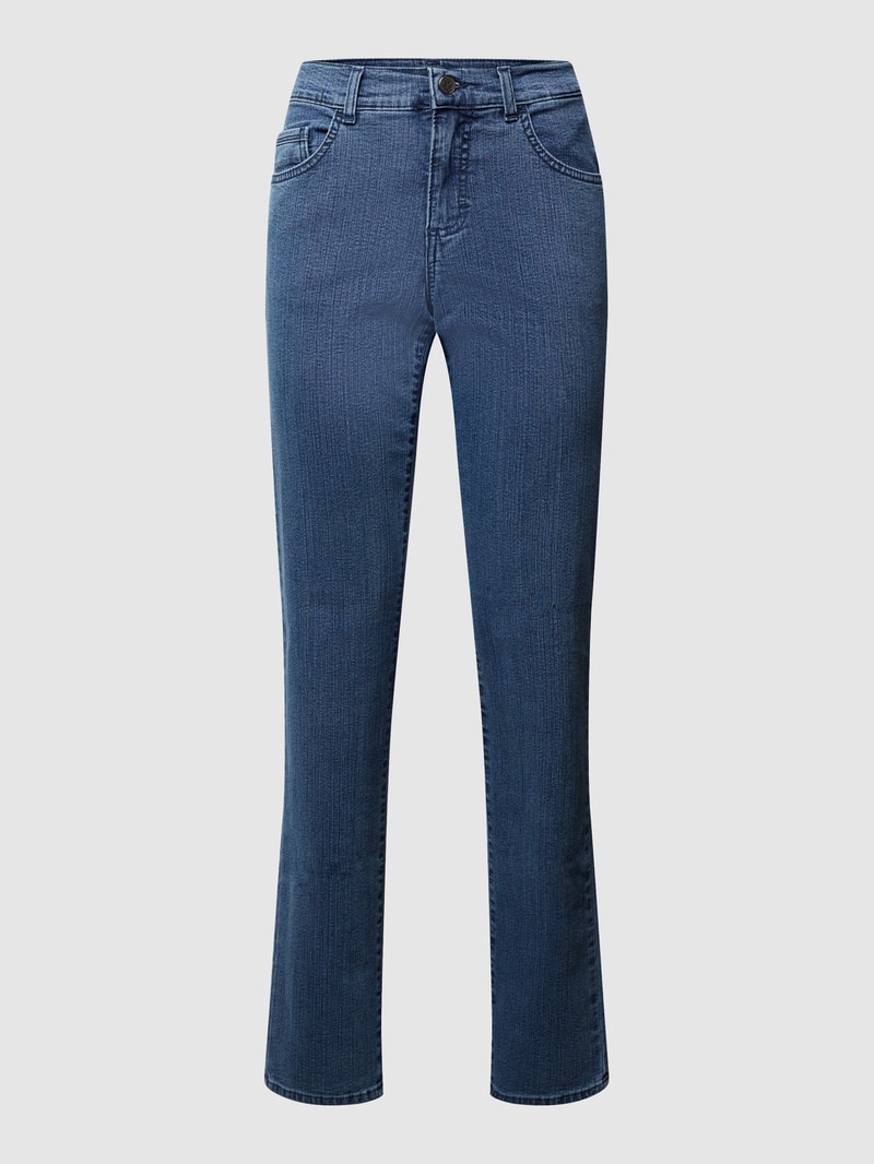 Jeans mit Stretch-Anteil in blau