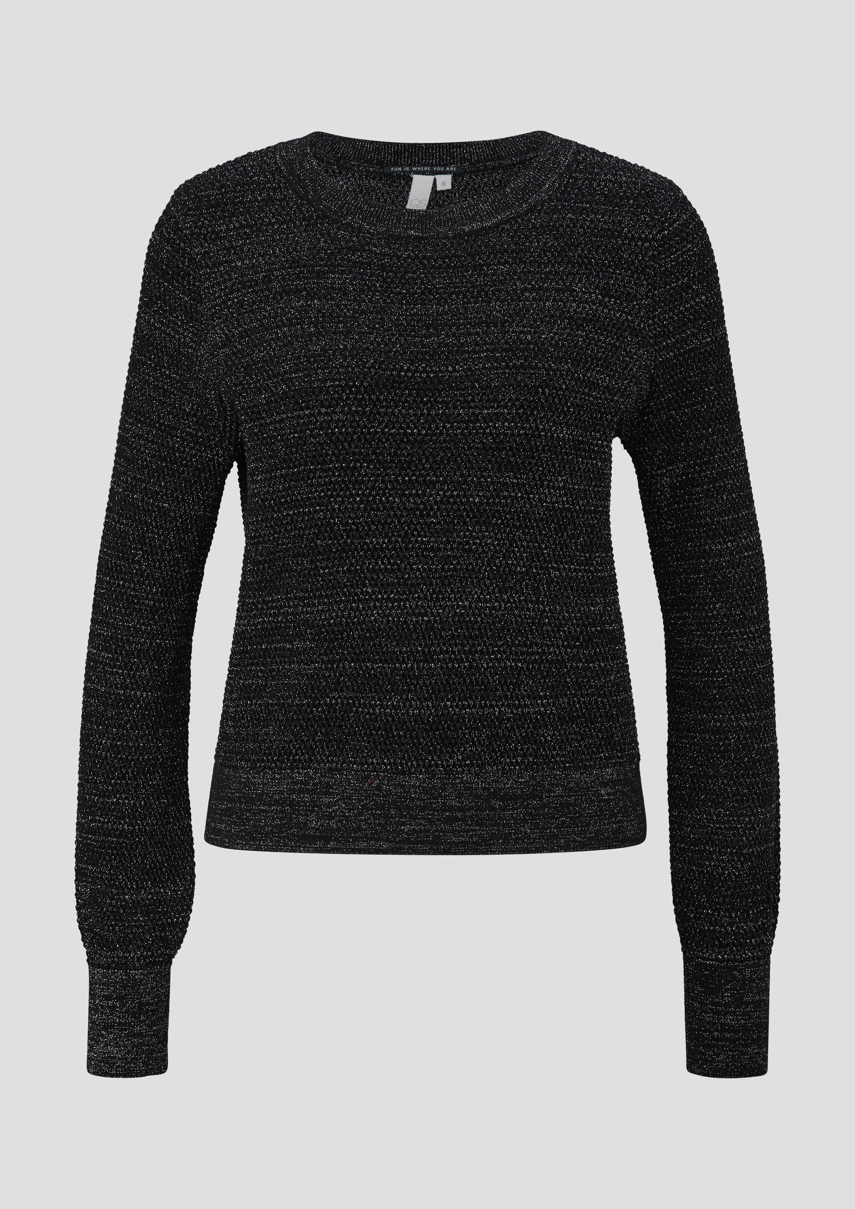 Feinstrickpullover mit Glitzergarn  2137906-99W0