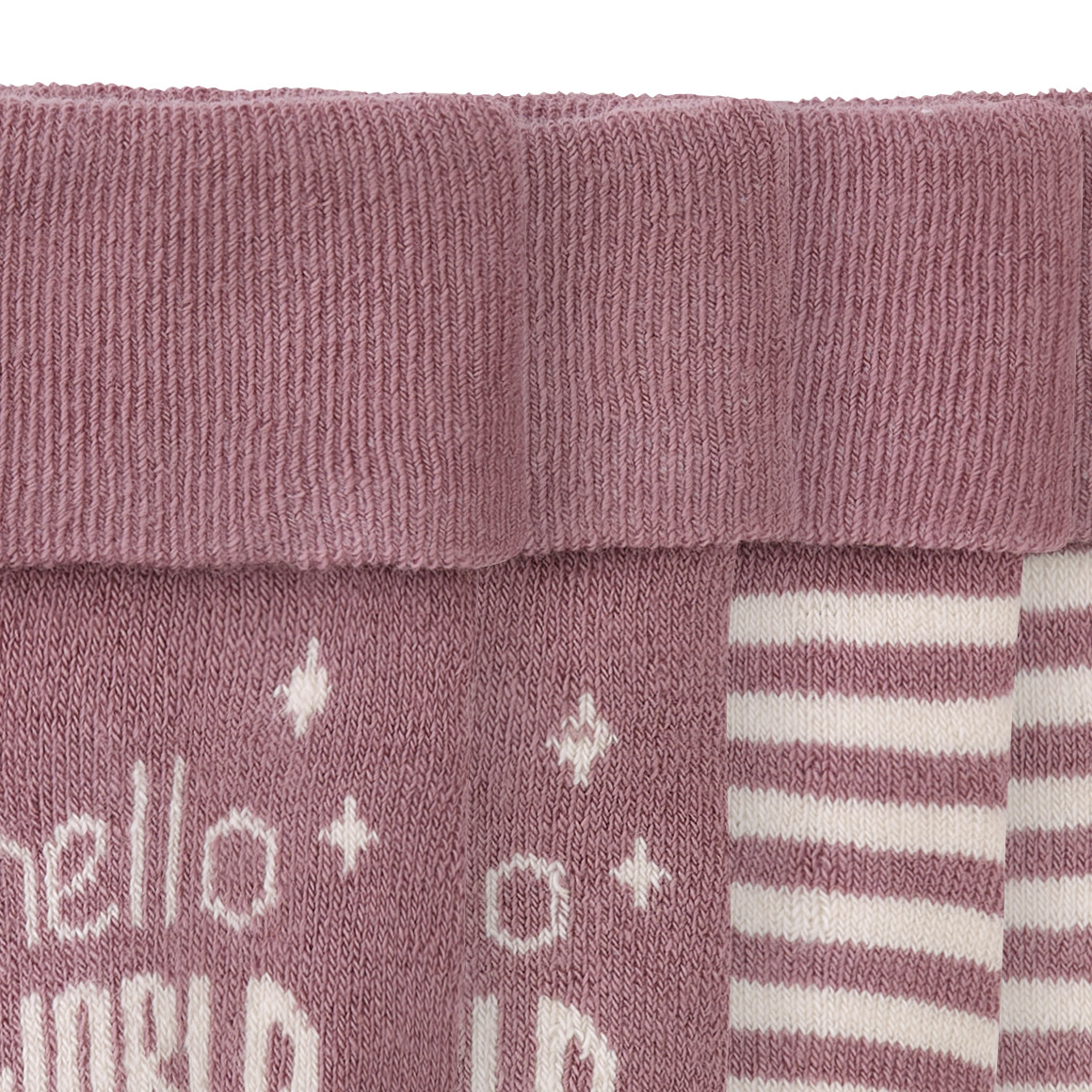 2 Paar Newborn Socken mit Umschlagbündchen