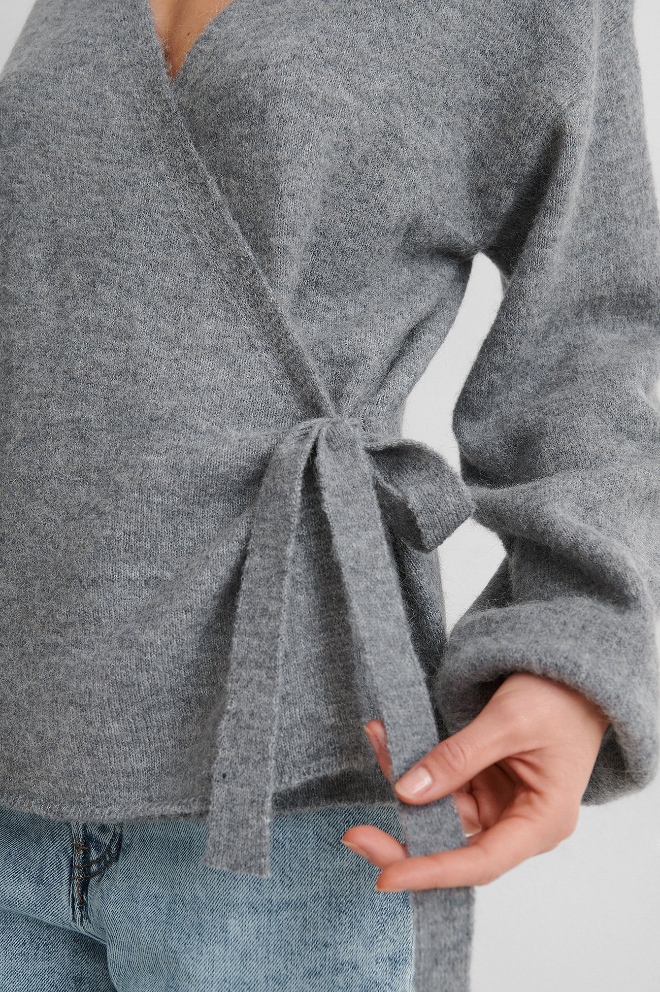 Pulli Mit Ballonärmeln Aus Alpakawollmischung