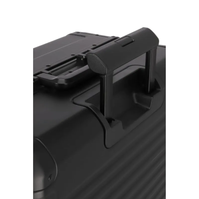 Travelite NEXT Trolley S mit Vortasche 4 Rollen (55cm) - Schwarz