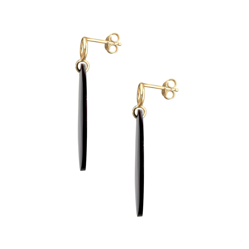 Elli Elli Boucles d'Oreilles Femme Pendentif Jouant avec un Disque de Nacre en Argent  Boucles d'oreilles