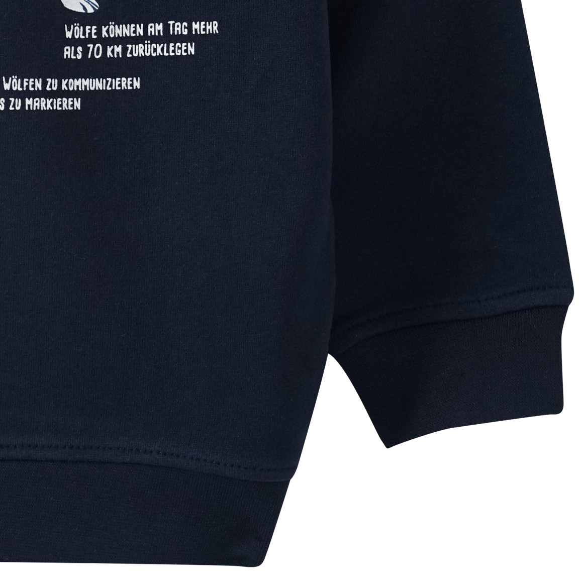 Kinder Sweatshirt mit Wolf-Motiv