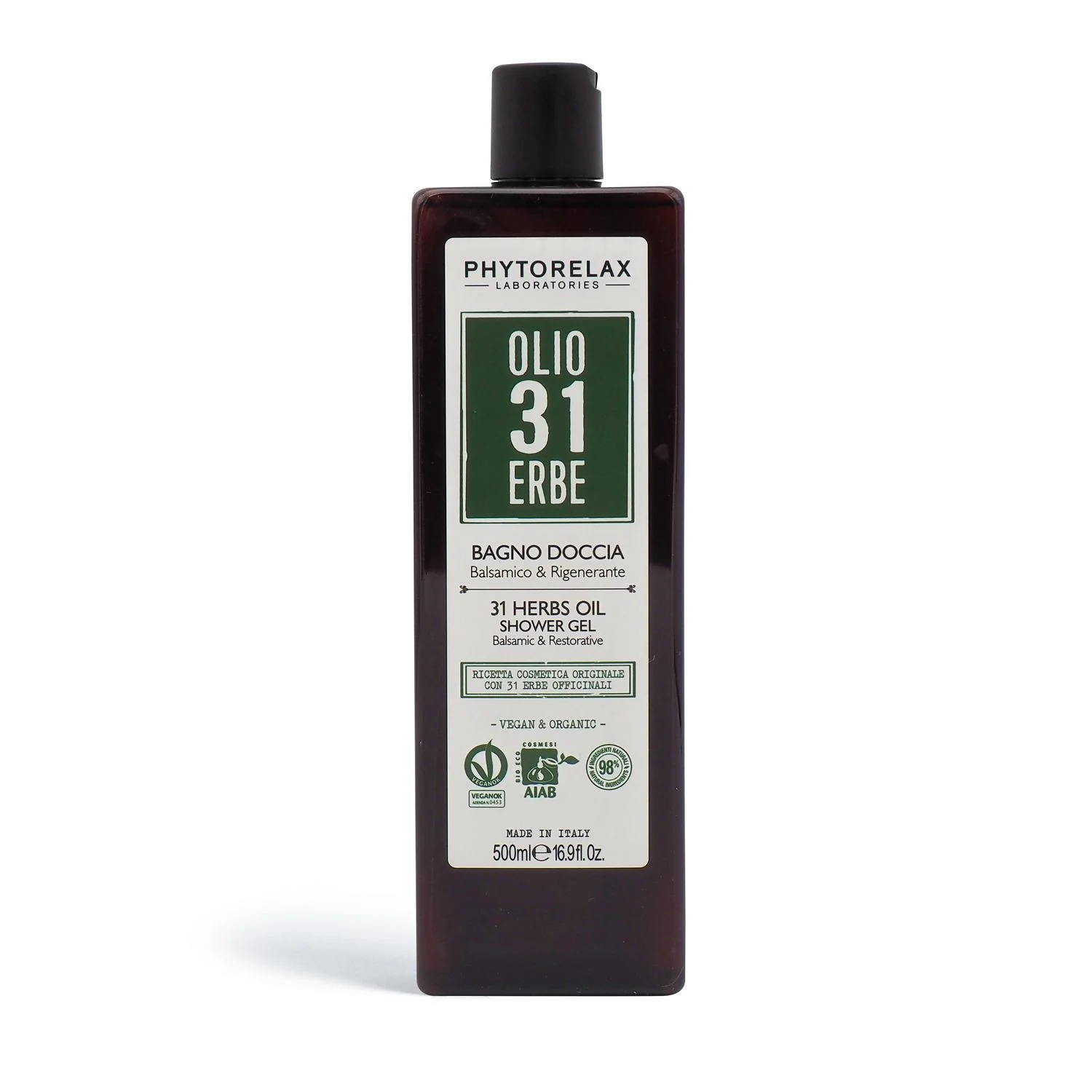 Gel de baie și duș vegan și organic pentru îngrijire corporală, balsamic și regenerant - Baie și duș