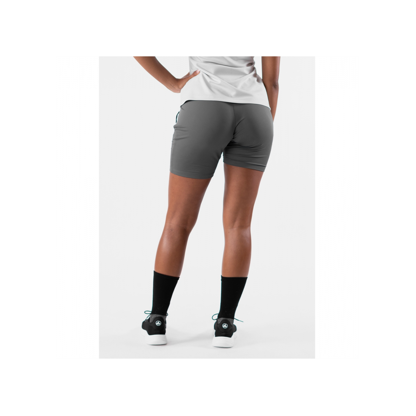 JAKO Allround Trainingsshort Damen Grau F820