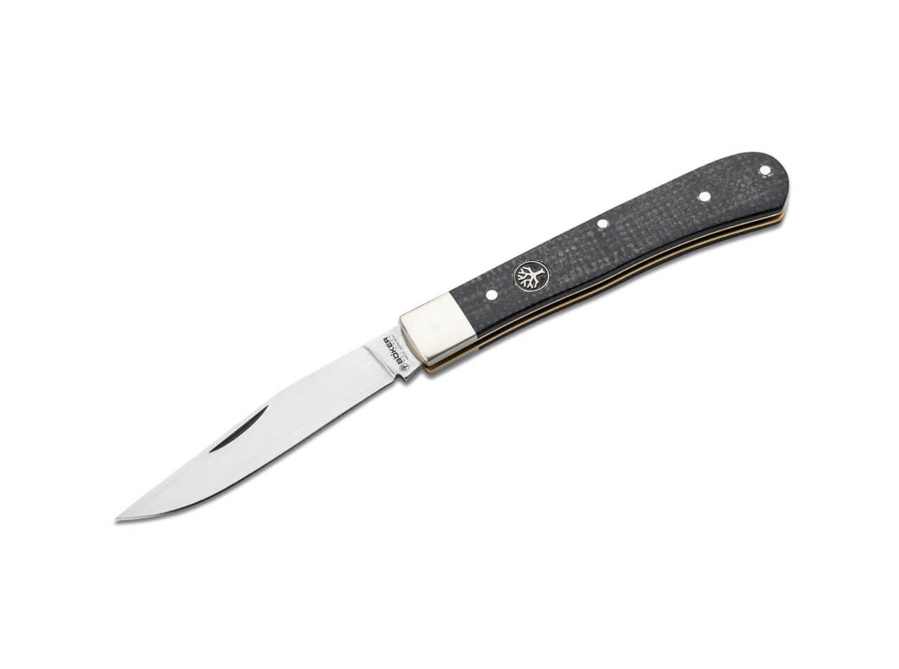 Trapper Uno Jute Micarta Sckwarz