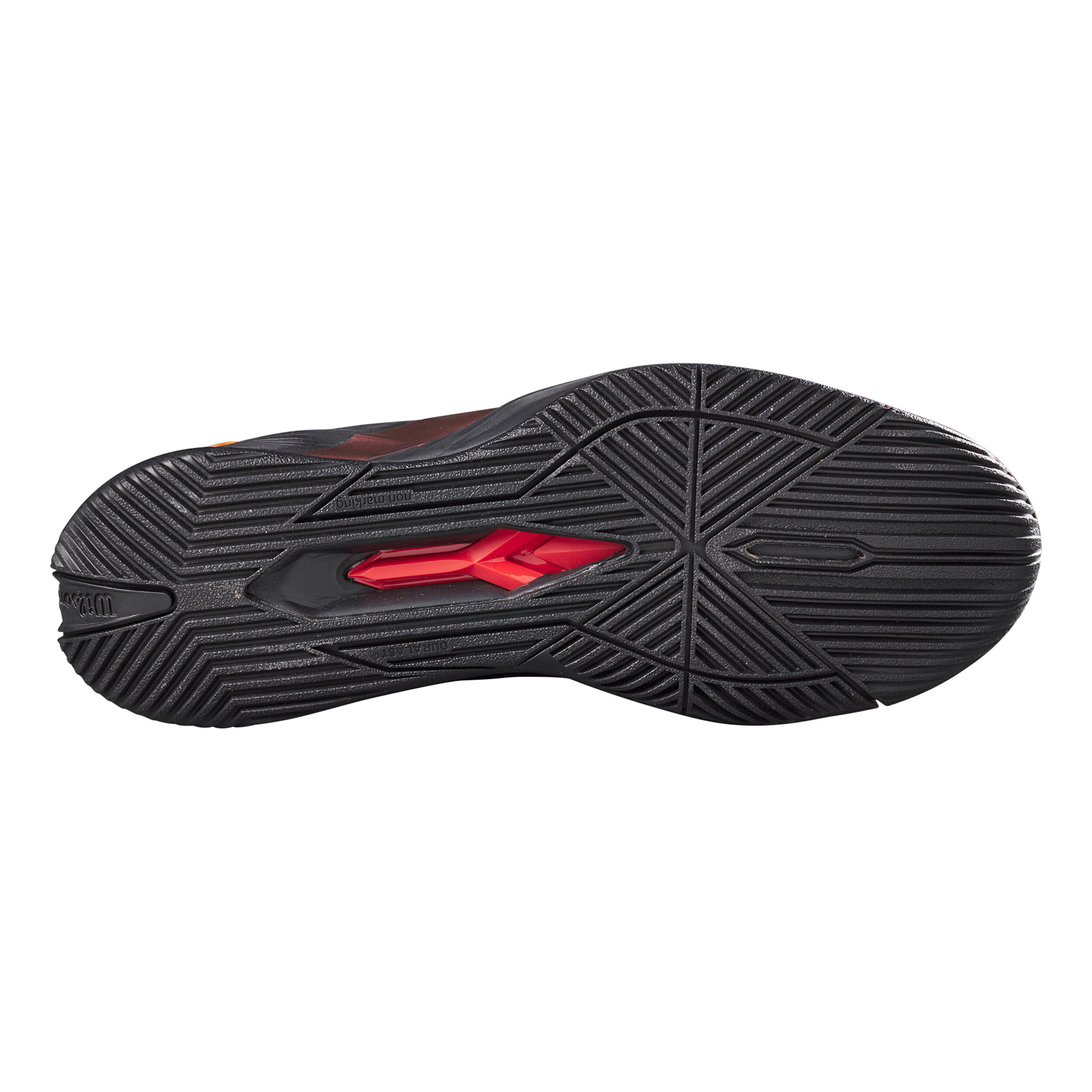 Rush Pro 4.0 Allcourtschuh Herren - Schwarz, Dunkelrot
