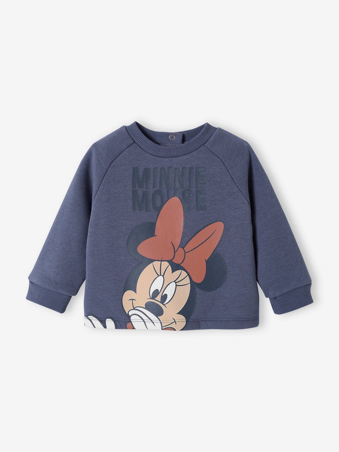Minnie Baby-Set Disney MINNIE MAUS: Sweatshirt & Cordhose - dunkelblau