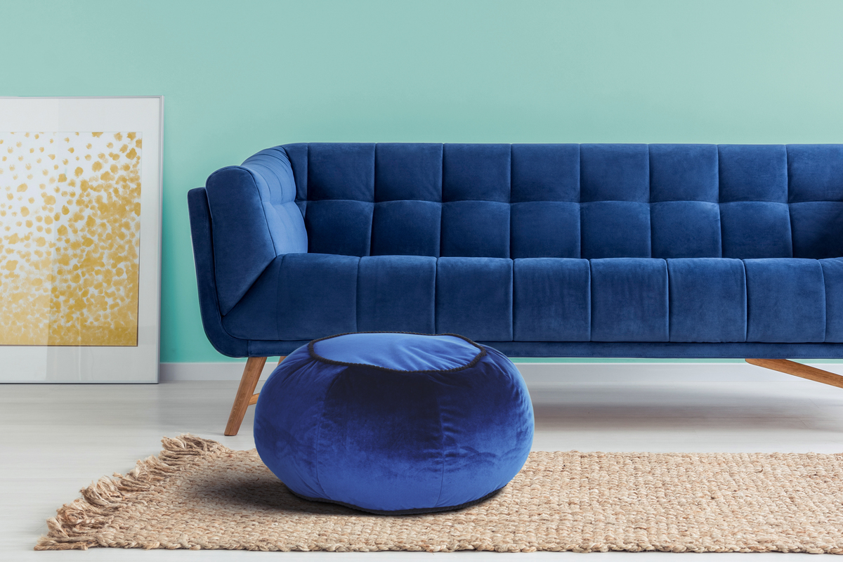 Kayoom Pouf Taj Mahal 325 Blau
