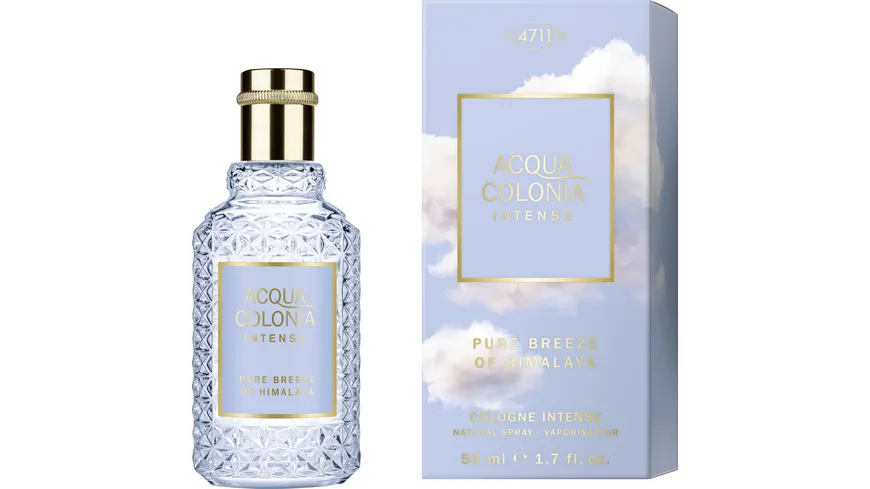 4711 ACQUA COLONIA Intense Pure Breeze of Himalaya Eau de Cologne 50 ml