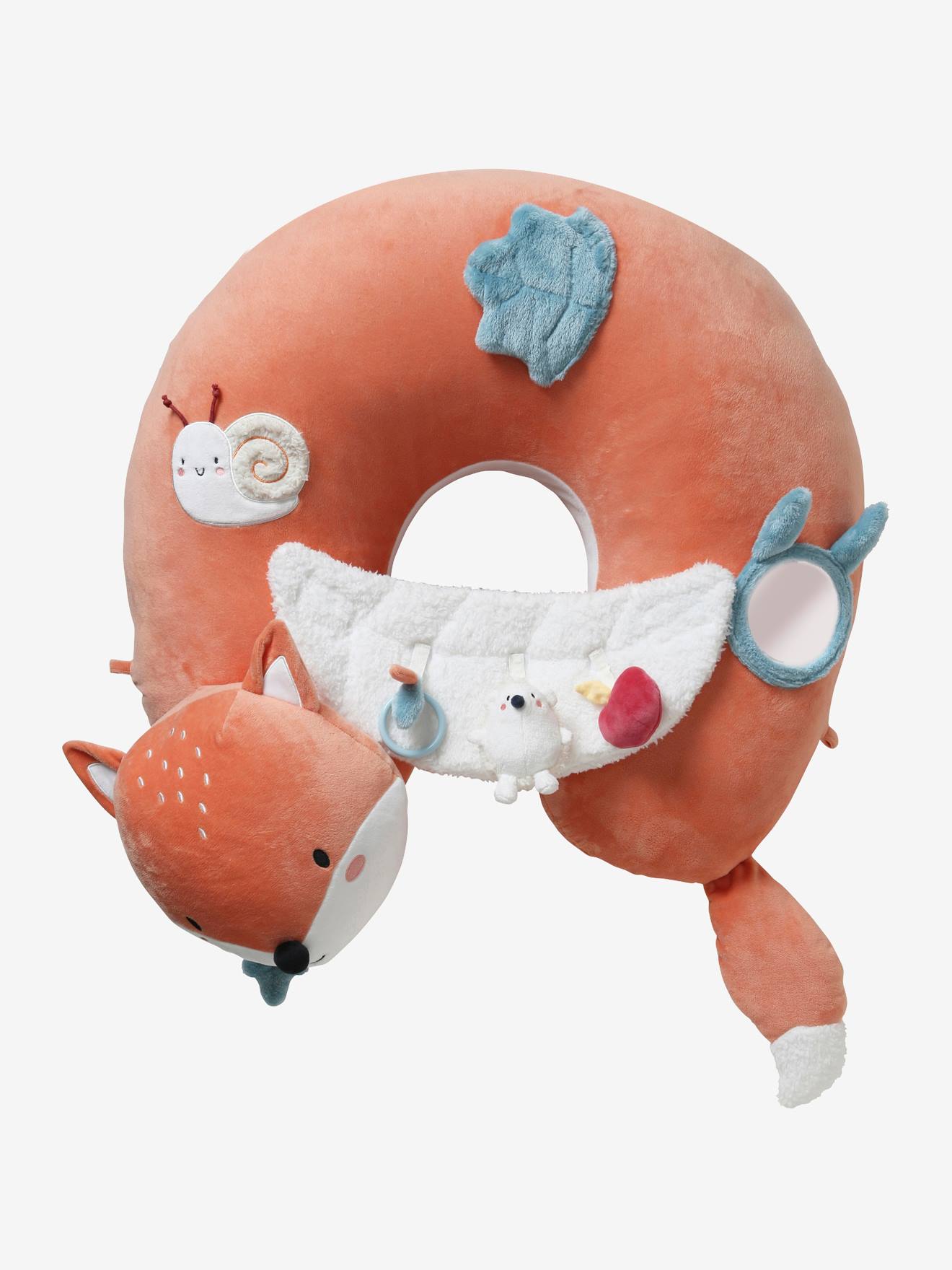 Coussin bébé des découvertes amis de la forêt