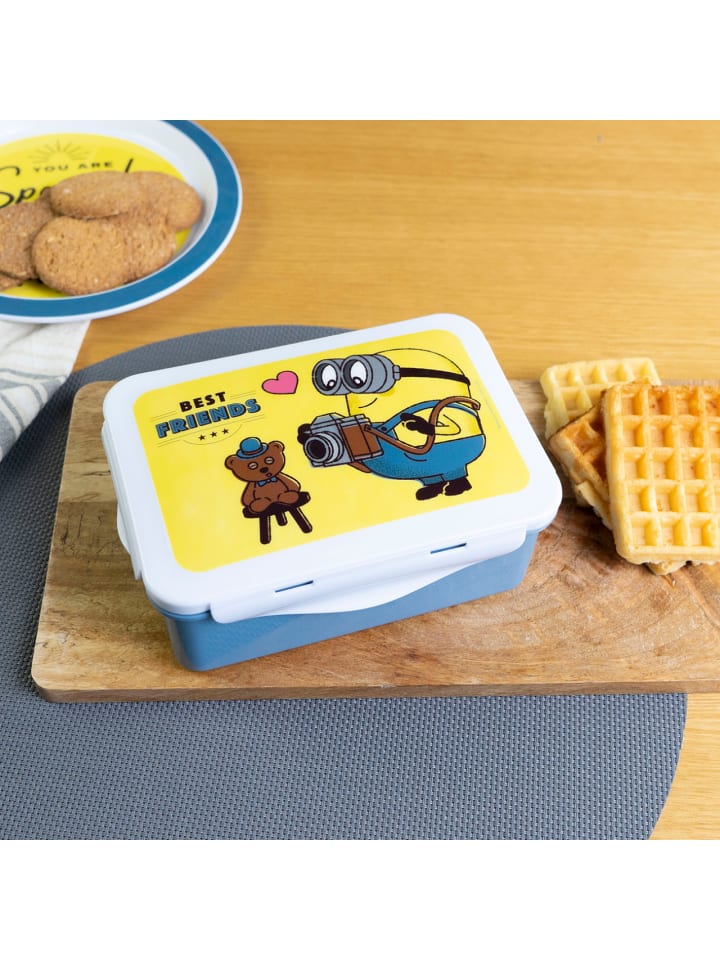 Geda Labels Brotdose Minions Gentleman in Blau - 13x18x8 günstig kaufen onesize