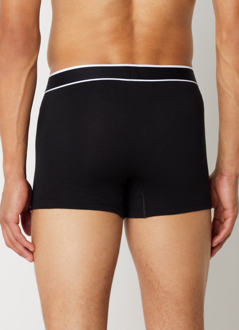 Schiesser Boxer shorts with logo band in 3-pack