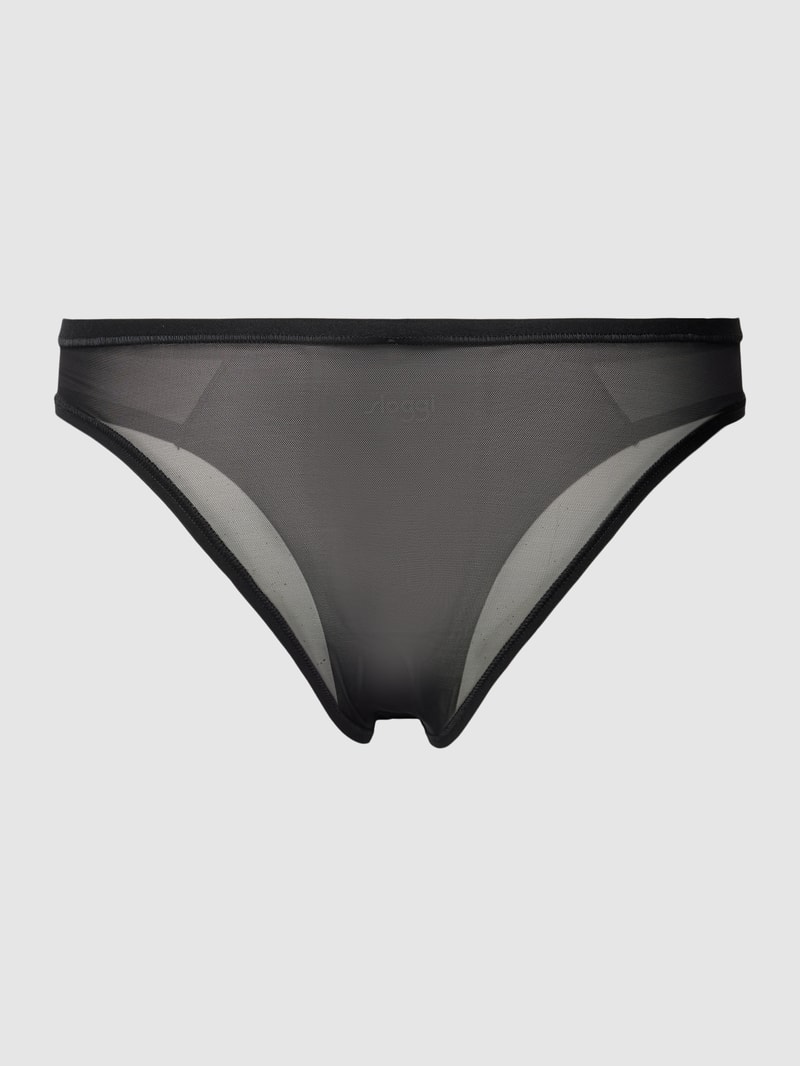 Slip mit Label-Detail Modell 'Soft Adapt' in schwarz