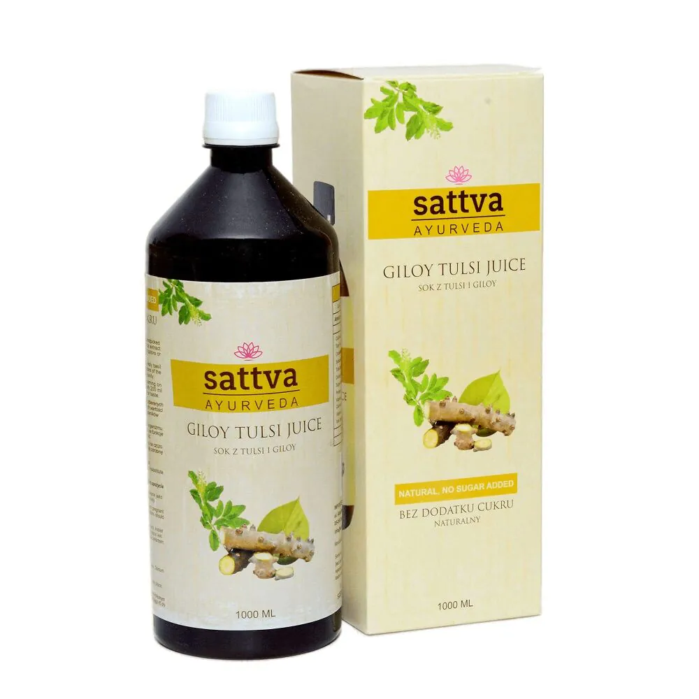 Sattva Ayurveda Giloy i sok od Tulsija