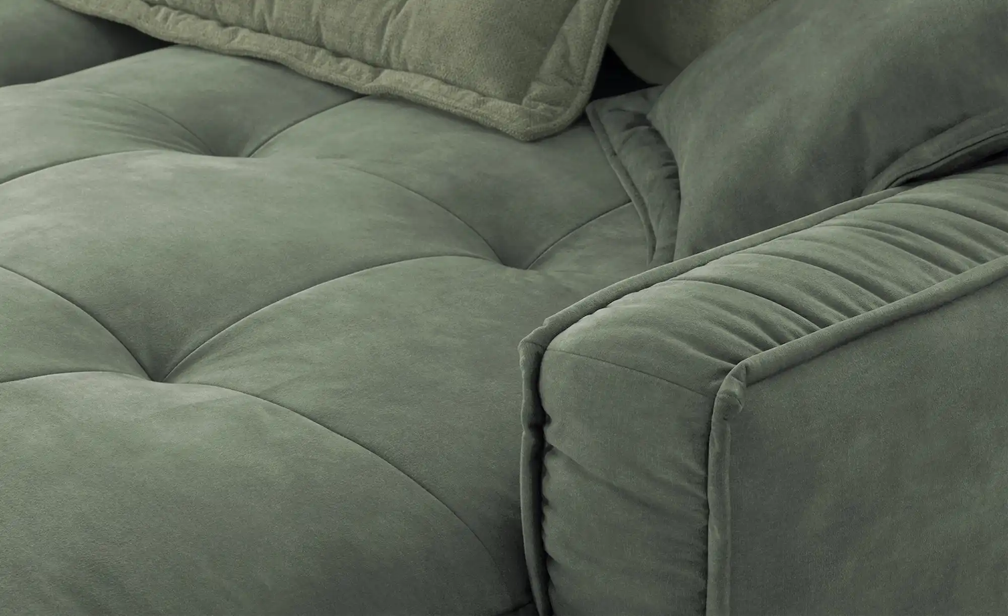 Ecksofa Zweifarbig Diwan III