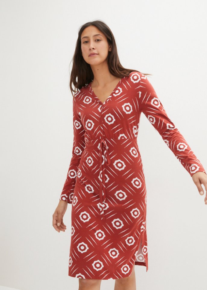 Jerseykleid, knieumspielend