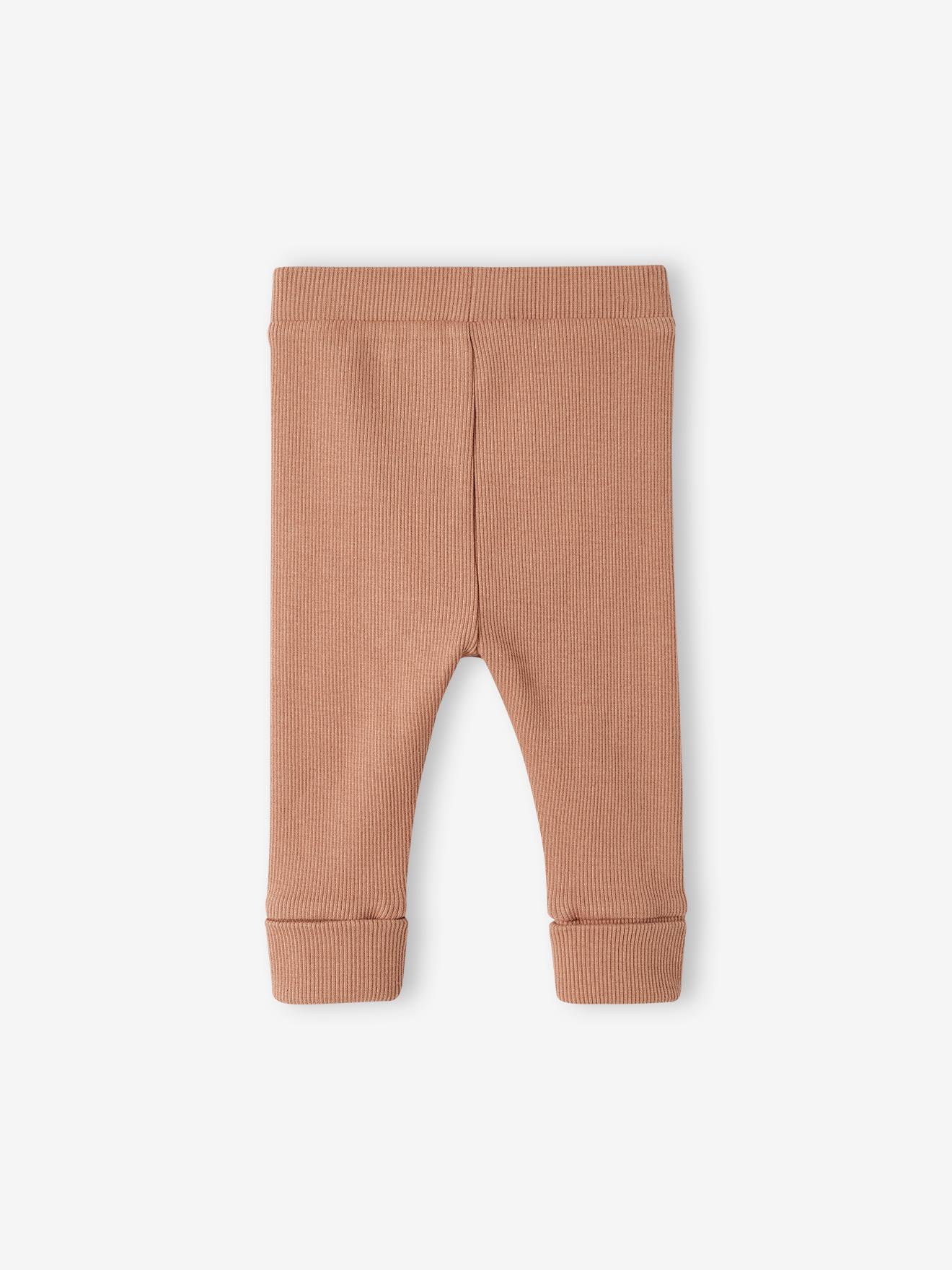 Vertbaudet Baby Leggings BASIC Oeko-Tex - cappuccino
