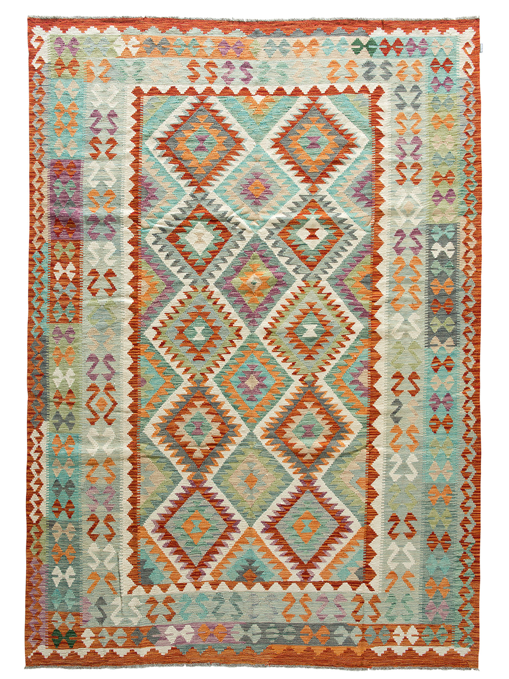 Afghan Kelim ca. 198 x 290 cm, Unikat / Einzelstück