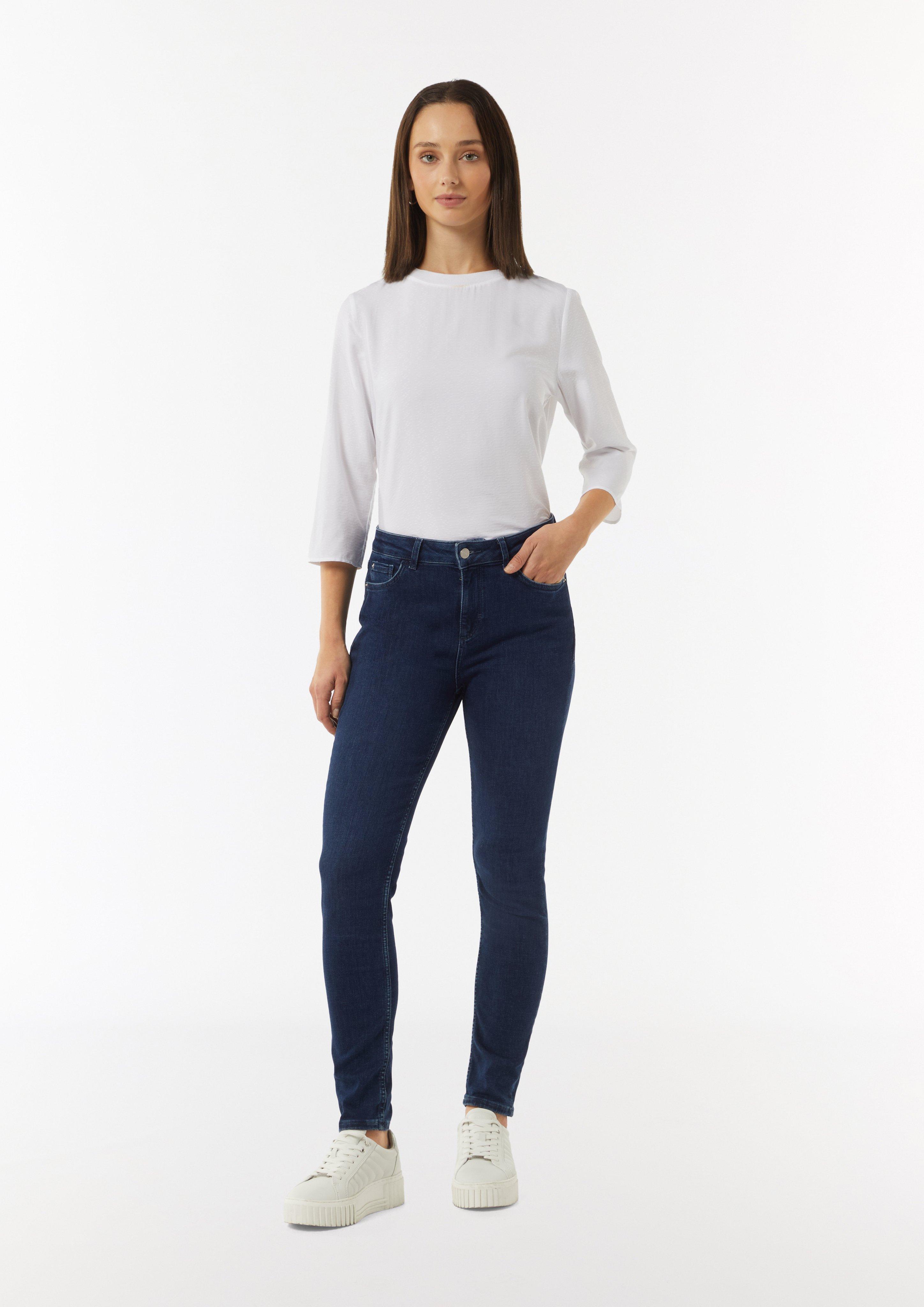 Superstretch-Jeans mit Skinny Leg - blau