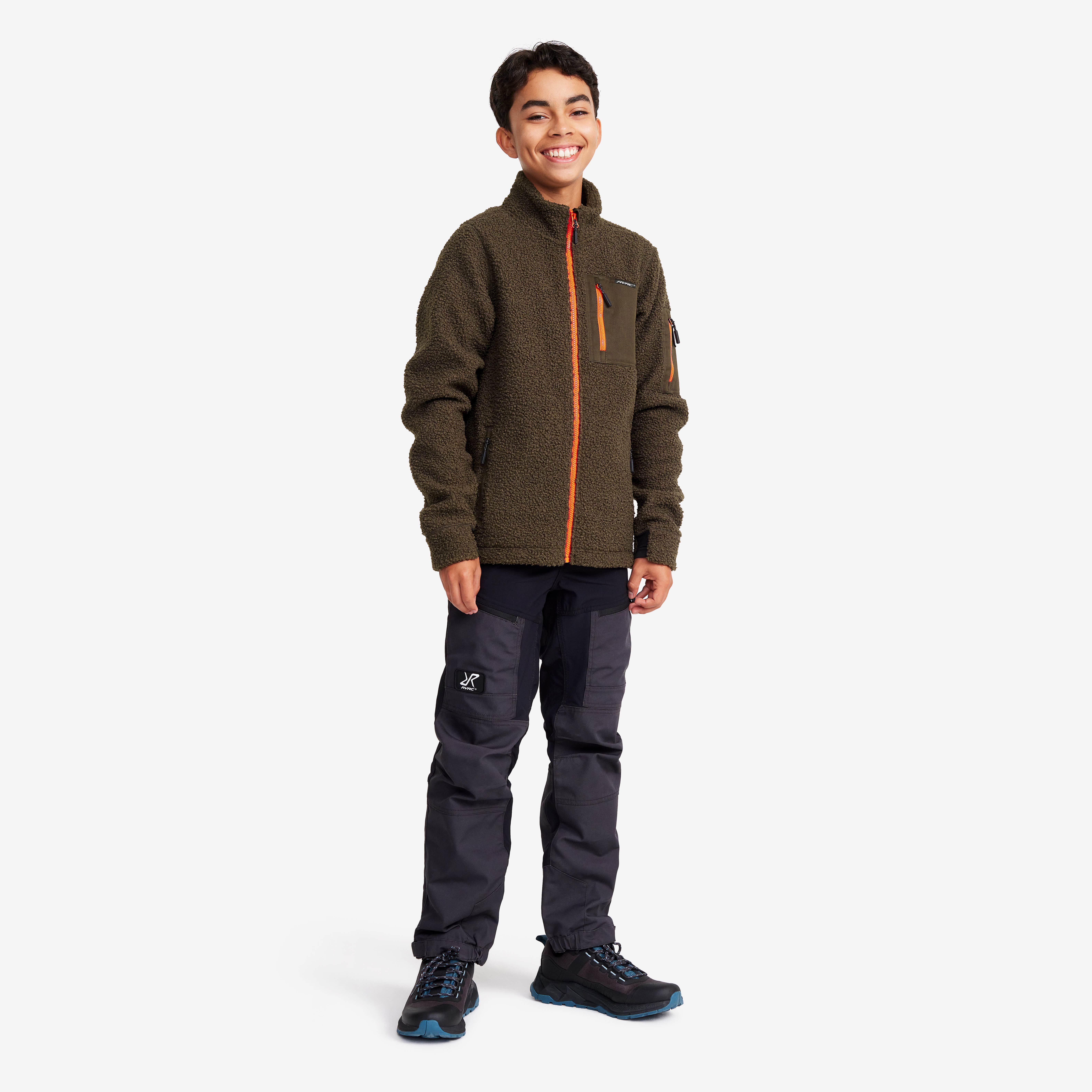 Bigfoot Pile Fleece Teens Mud