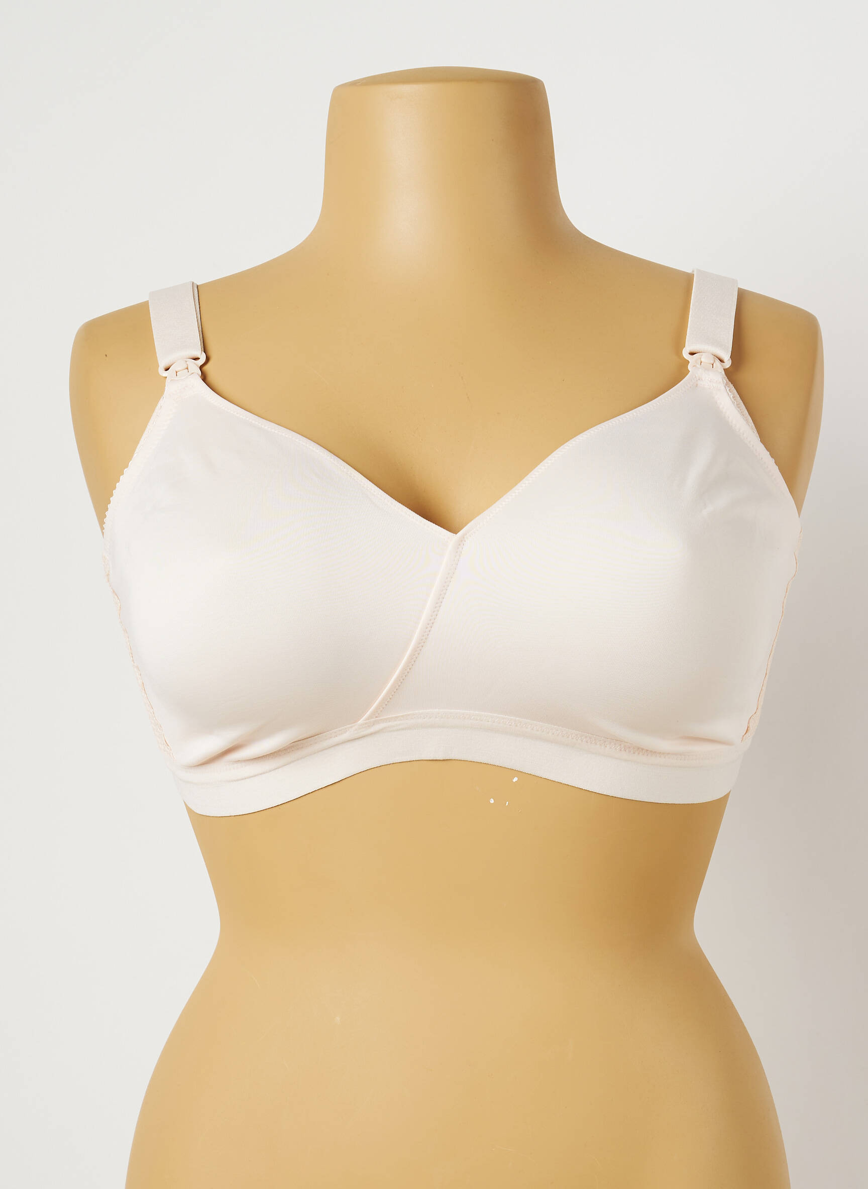 Cache Coeur Lingerie Maternite Femme couleur rose