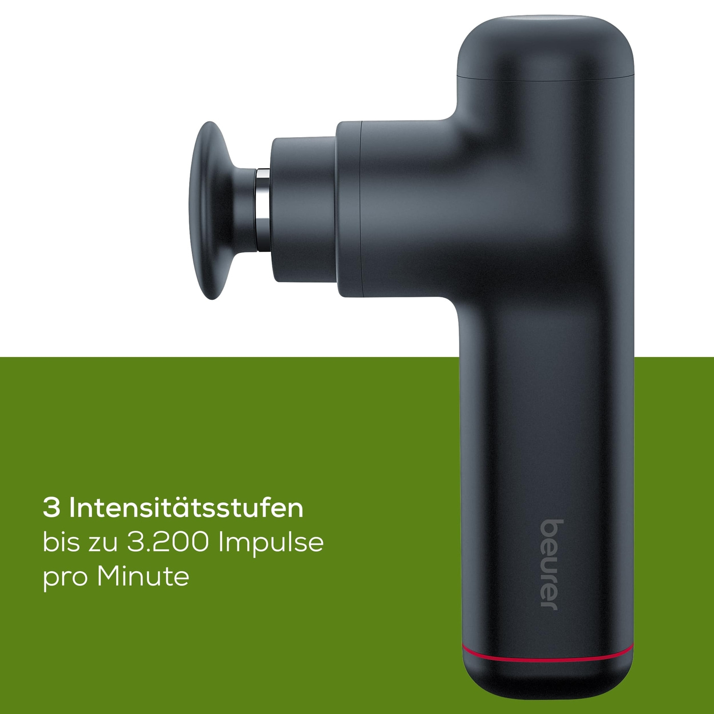 Beurer Muskelmassagegerät MG 79 Massage Gun Sensitive-Gezielte Muskelmassage zur Aktivierung und Regeneration