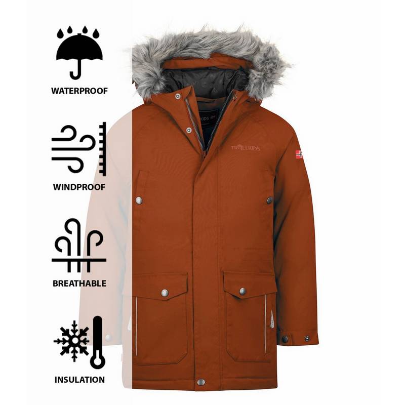 Trollkids Nordkapp Winterjacke Kinder