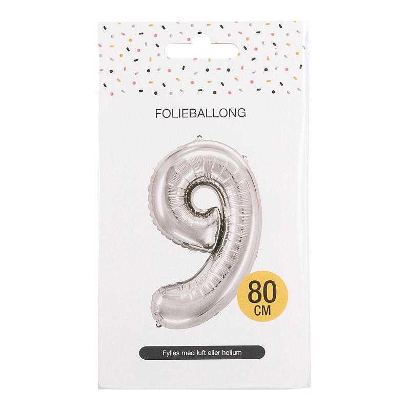 Giform Folieballong 80 cm Tall 9