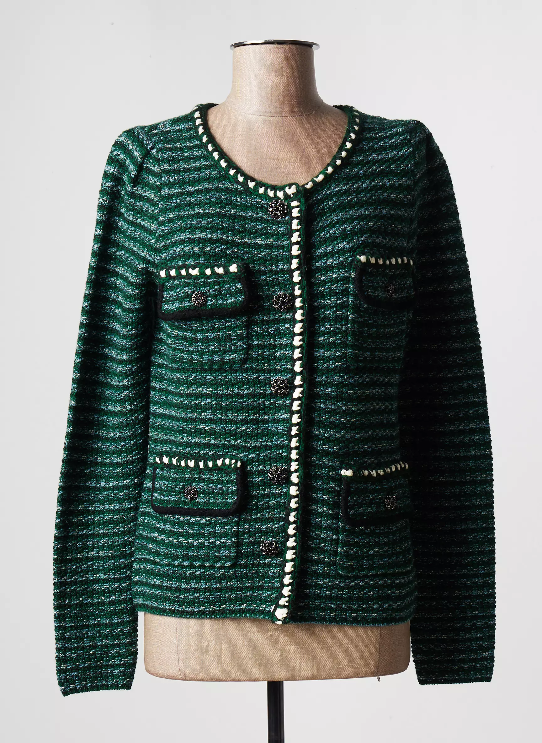 Essentiel Antwerp Cardigans Femme couleur vert