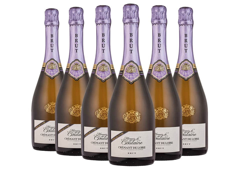 Crémant de Loire AOC Brut Cuvée Marquis de Goulaine 6 bouteilles de 0,75 ℓ