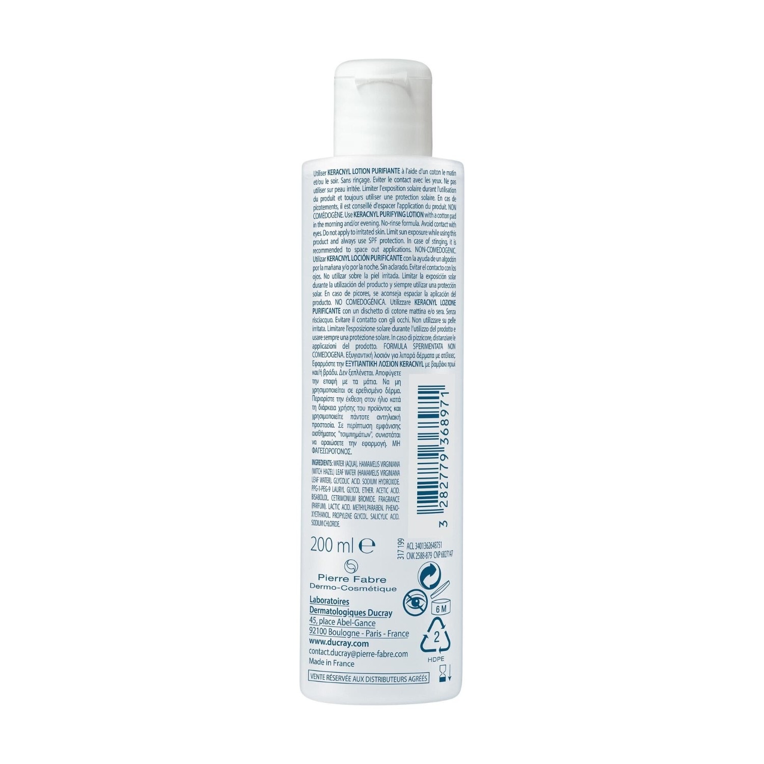 Loción purificante Ducray