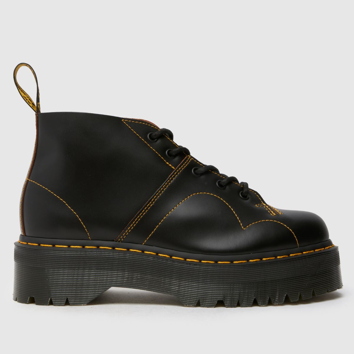 Dr. Martens čevlji za cerkev v črni barvi