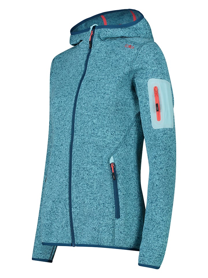 CMP Fleecejacke in Türkis günstig kaufen