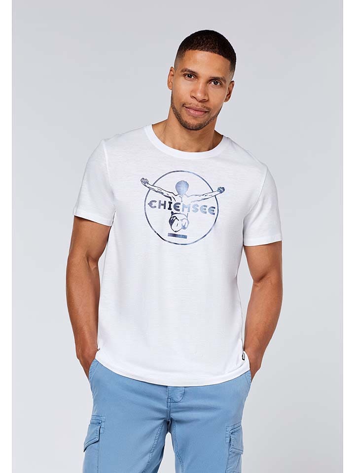 Chiemsee Shirt in Weiß günstig kaufen
