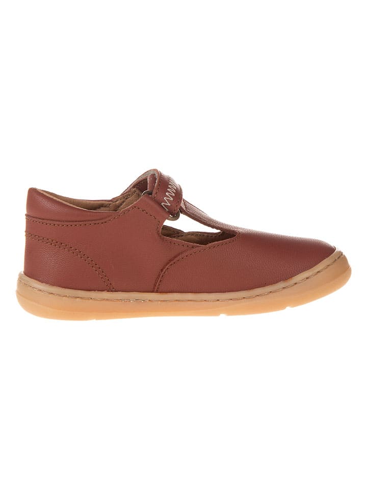 El Naturalista Leder-Ballerinas in Hellbraun günstig kaufen