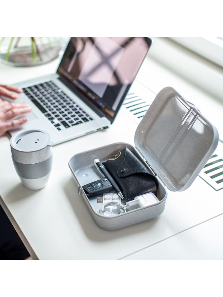 koziol PASCAL L * - Lunchbox mit Trennsteg in organic green günstig kaufen onesize