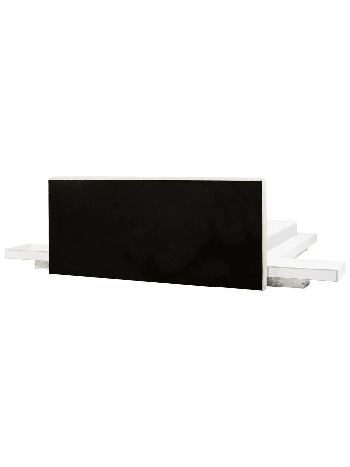 Beliani Doppelbett ZEN in Weiß - (W) 308 x (H) 86 x (L) 229 cm günstig kaufen onesize