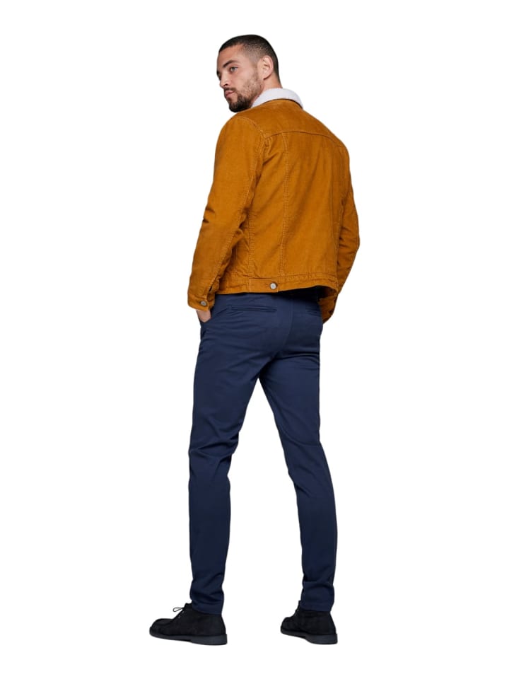 Jack & Jones Stoffhose / Chino MARCO BOWIE slim in Blau günstig kaufen