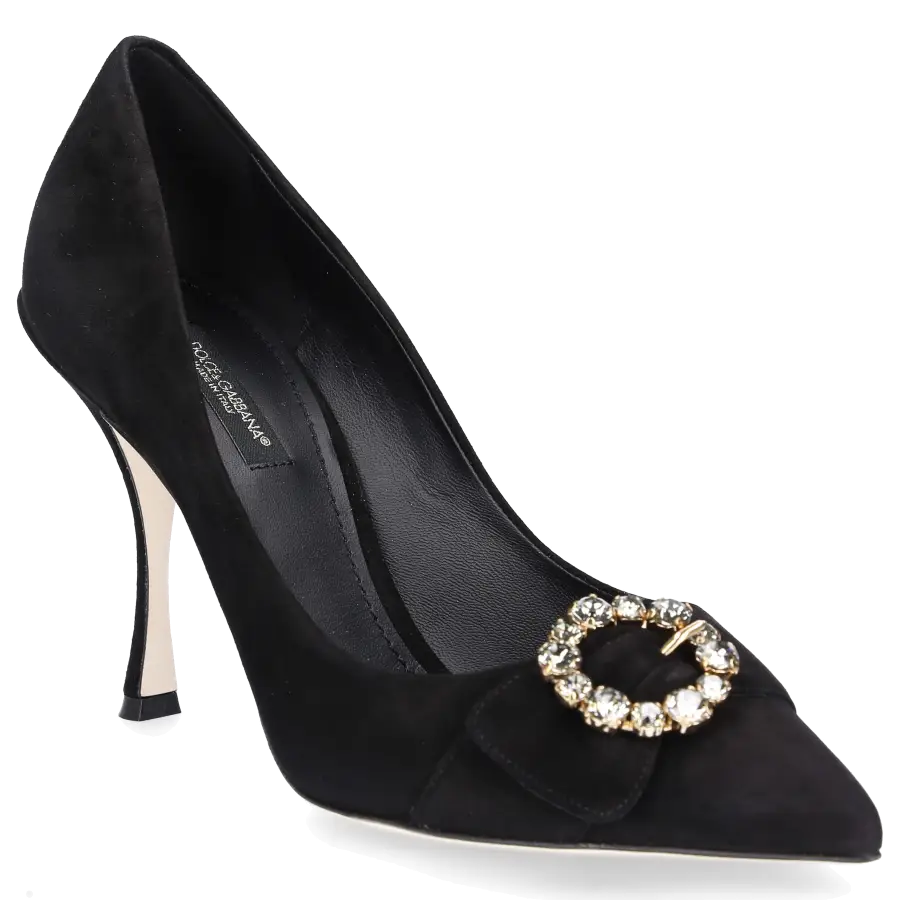 Dolce & Gabbana - Pumps LORI Veloursleder - schwarz