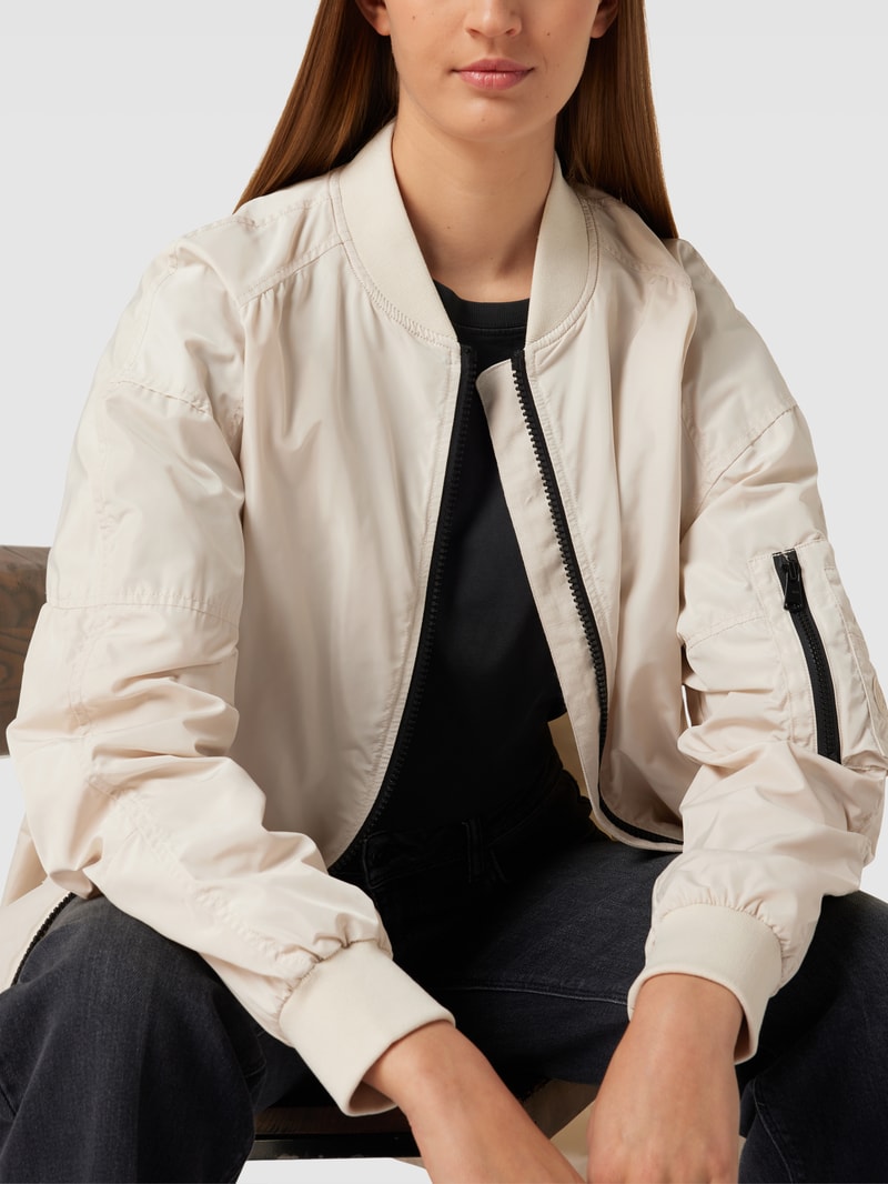 Jacke in Überlänge in kitt