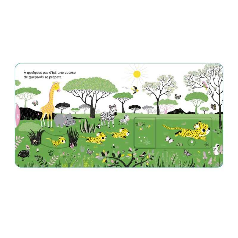 Livre Promenade dans la savane - Nathan Jeunesse