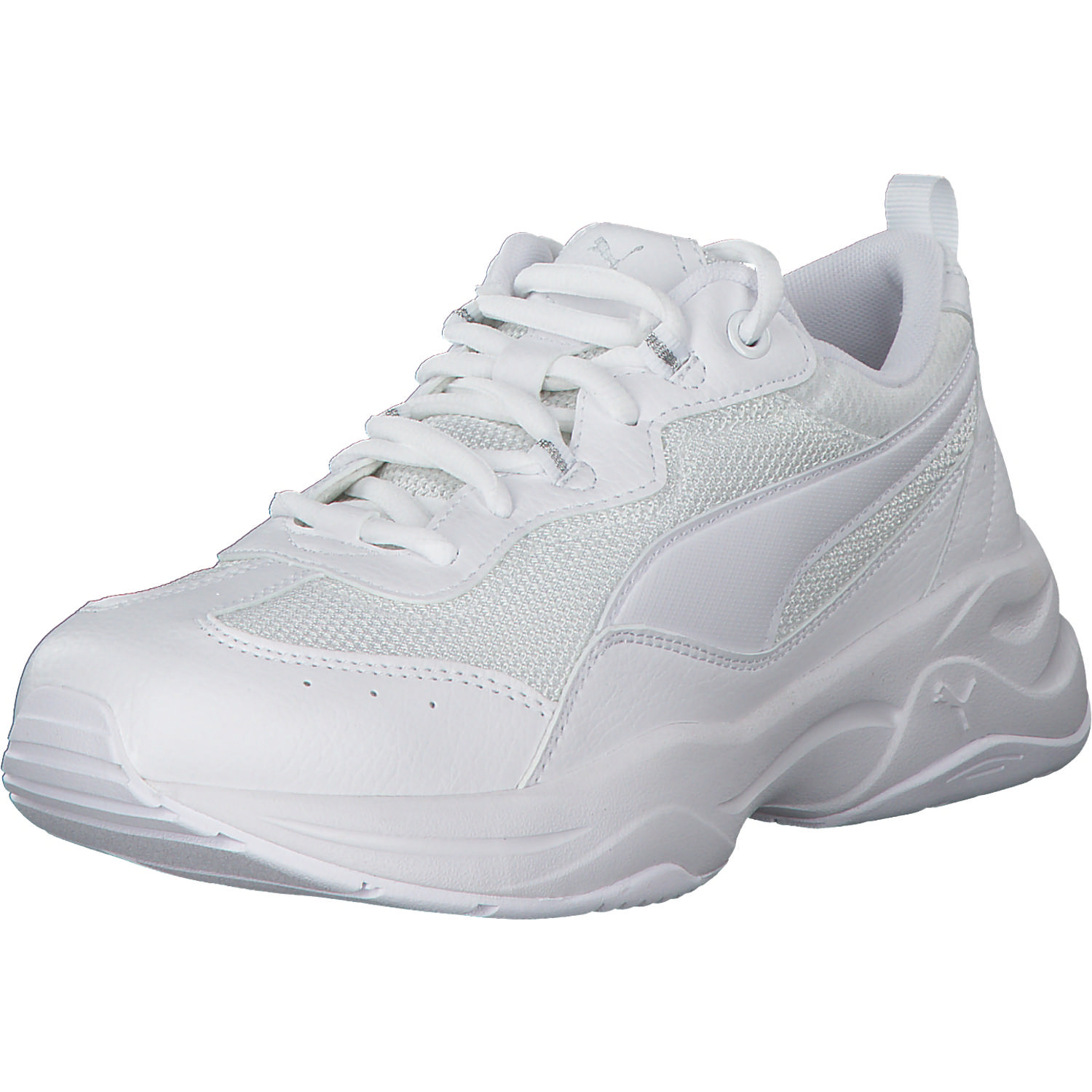 Puma Cilia 369778, Sneakers Low, Damen, Weiß (Puma Wht-Gray Violet)