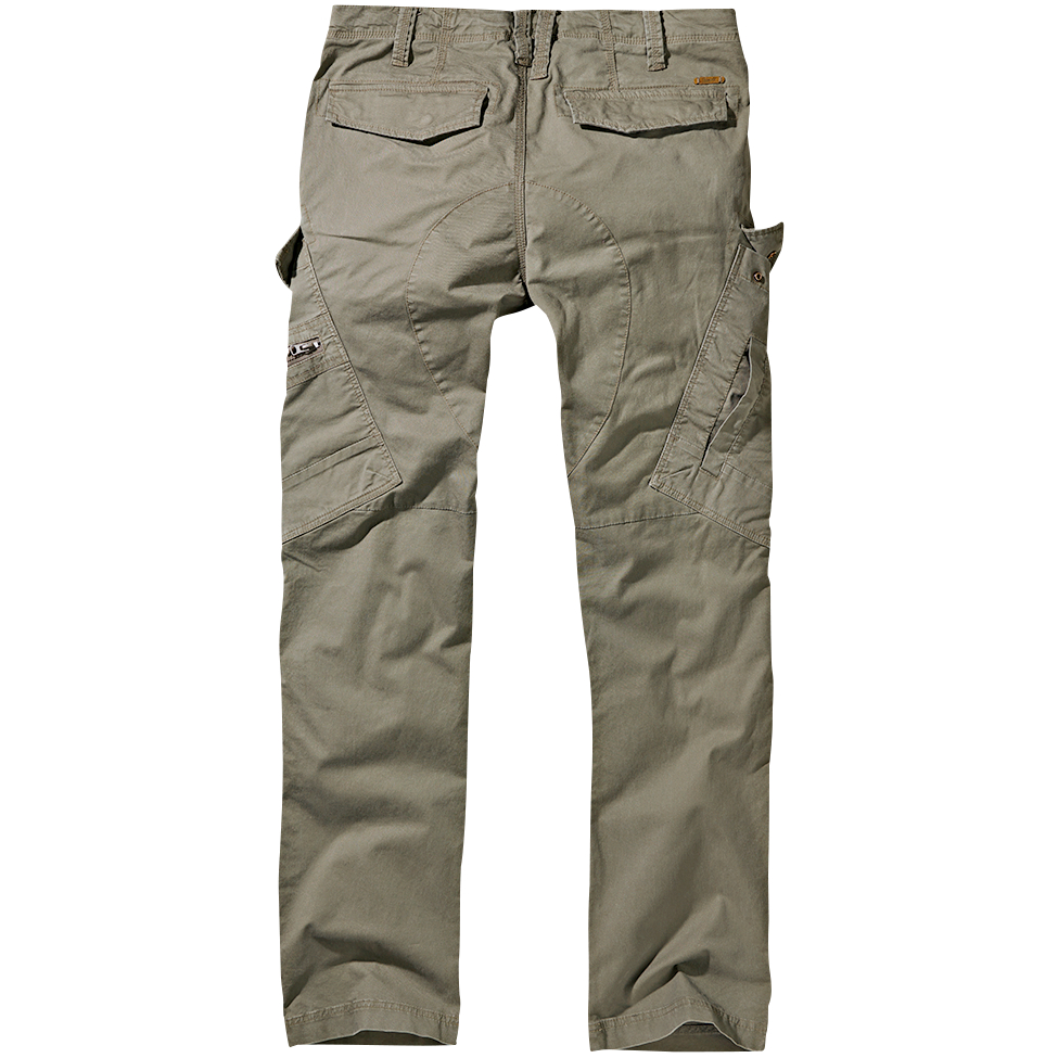 Brandit Herren Hose Aven Slim Fit (oliv)