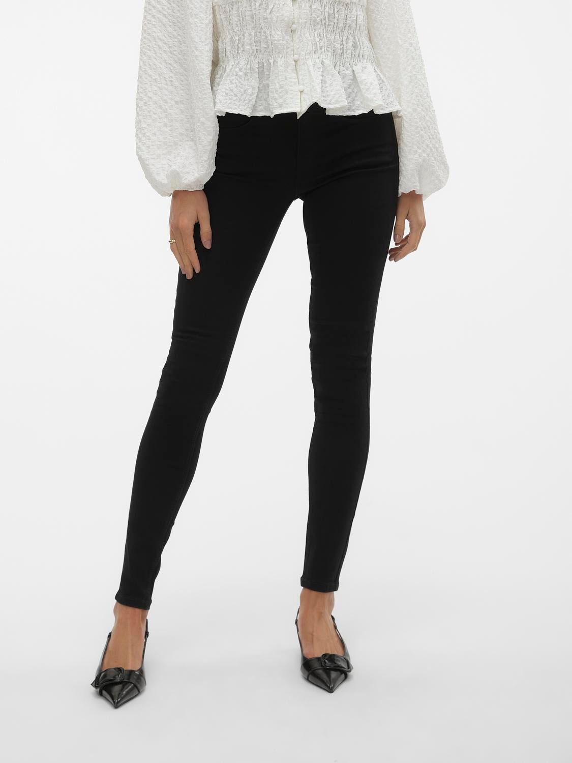 VMDONNA Super High Rise Skinny Fit Jeans