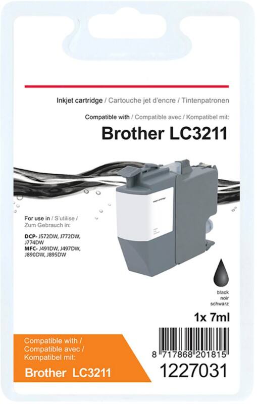 Viking LC3211BK Kompatibel Brother Schwarz