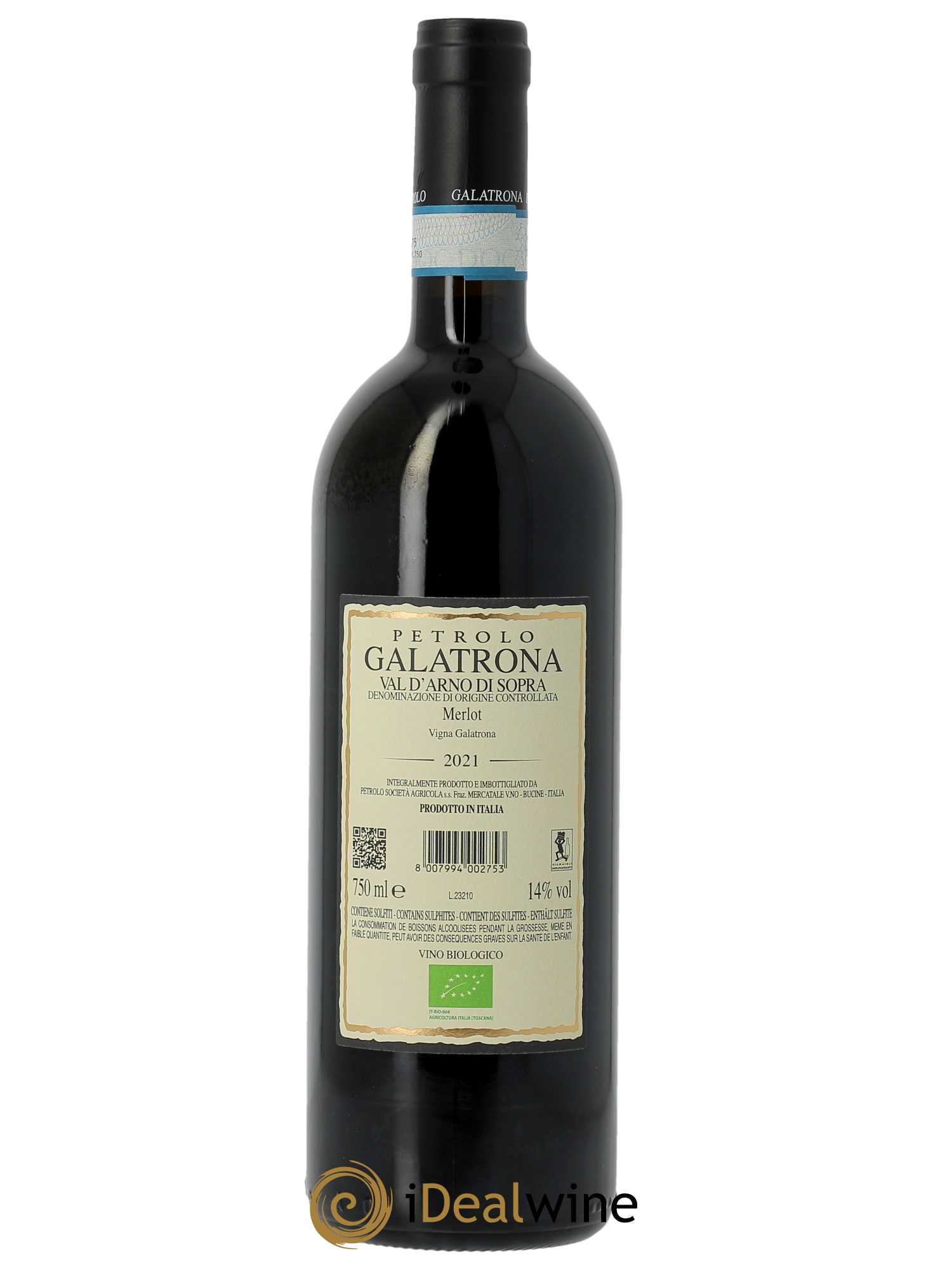 Toscane IGT Petrolo Galatrona (CBO à partir de 6 BTS) 2021 - Lot de 1 Bouteille