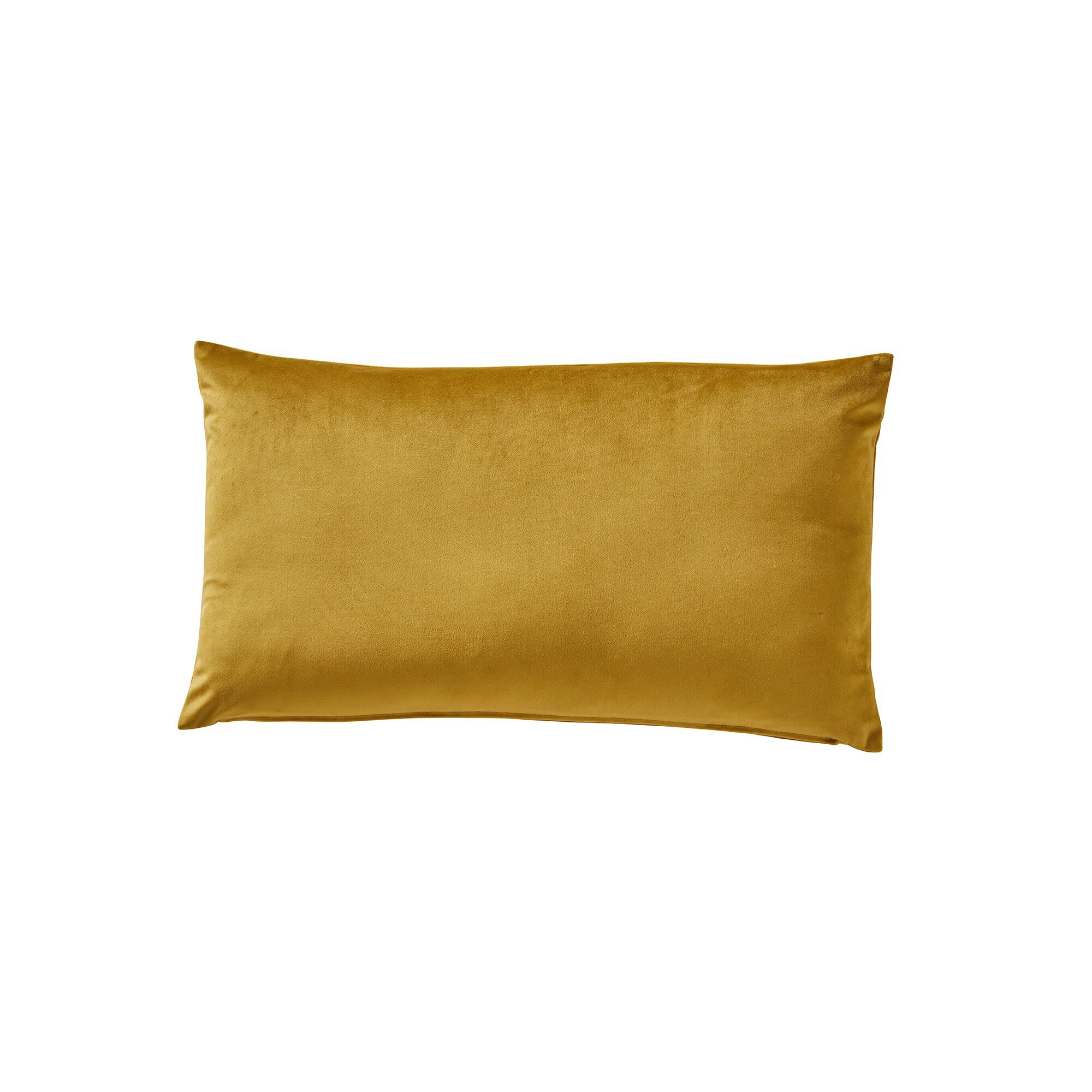 Housse coussin en velours uni