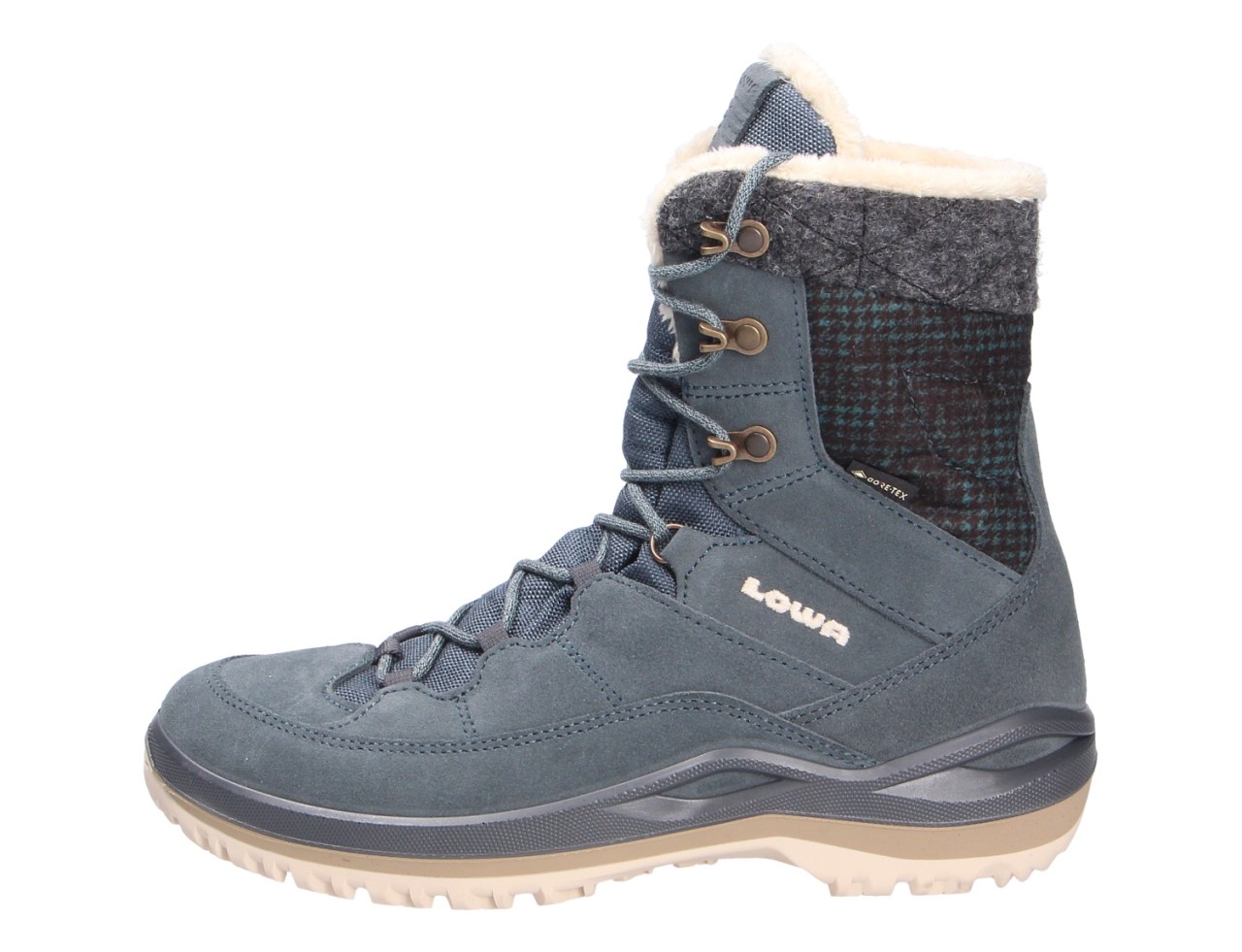 LOWA Winterstiefel blau CALCETA III GTX Ws
